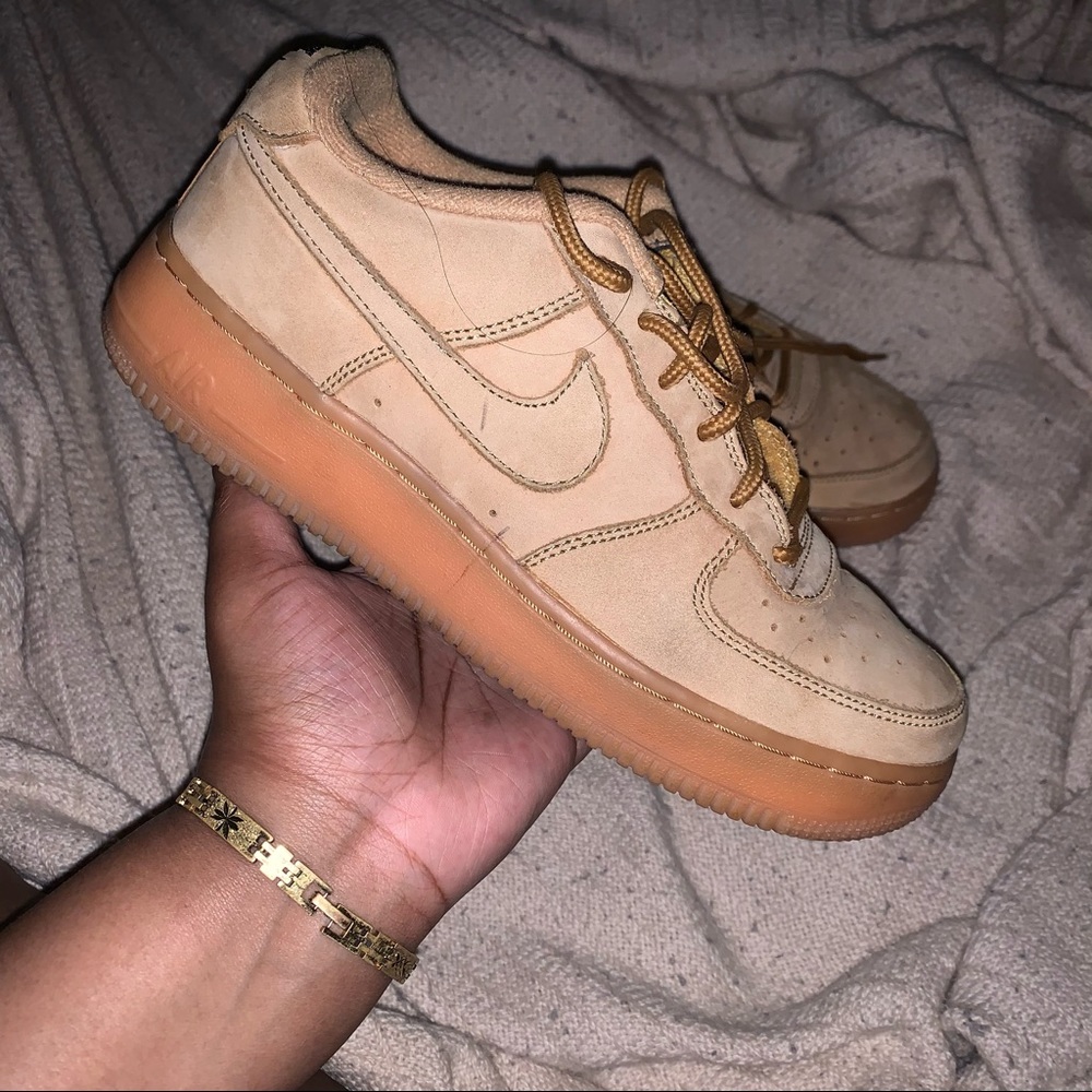 Wheat Air Force 1s